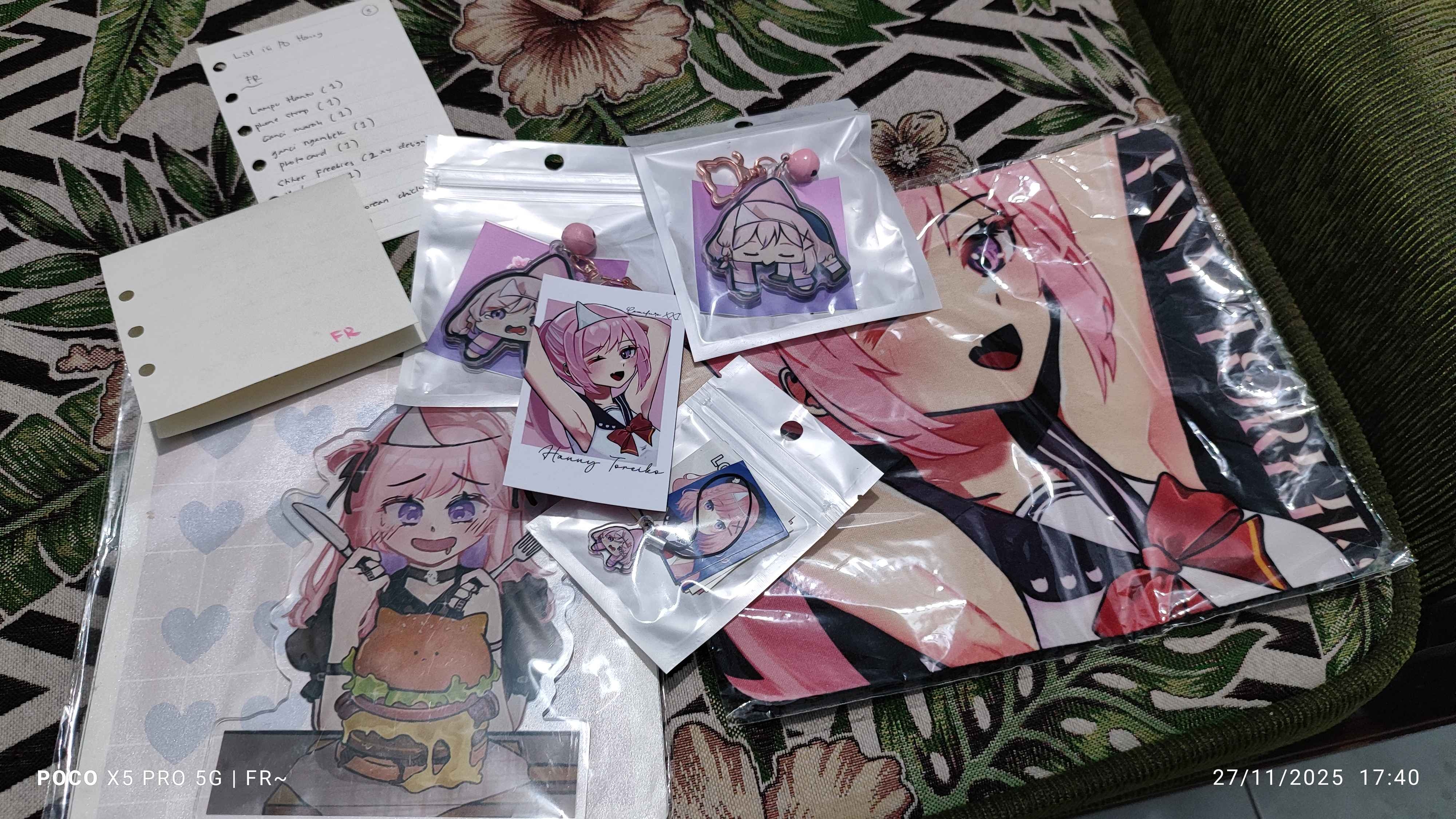 Mousepad Hanny Toreiko - Boo! - Background 2